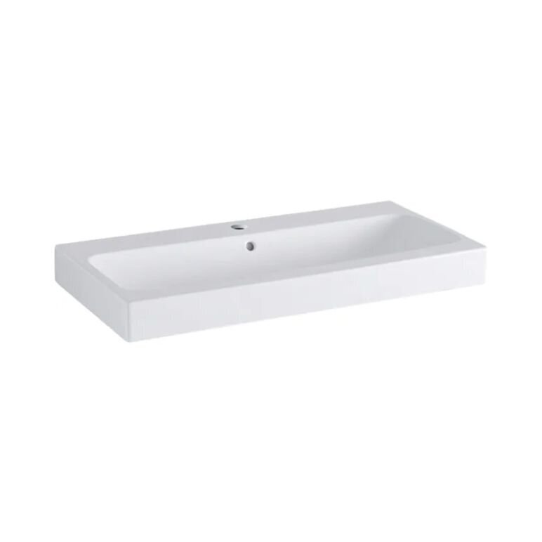 GEBERIT iCon pakabinamas keraminis praustuvas 90 x 48 cm 4