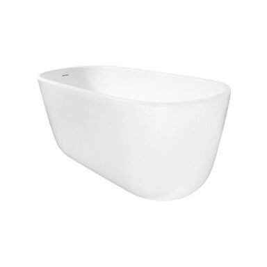 BALTECO Xonyx akmens masės vonia AZUR 130 cm BALTECO Xonyx akmens masės vonia AZUR 130 cm