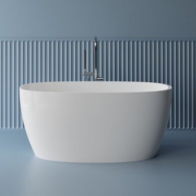 BLU akmens masės vonia MIRA 140 cm 2