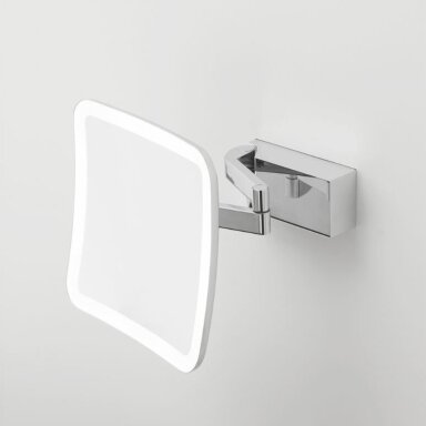DECOR WALTHER pakabinamas kosmetinis veidrodis su LED apšvietimu VISION S, chromas DECOR WALTHER pakabinamas kosmetinis veidrodis su LED apšvietimu VISION S, chromas