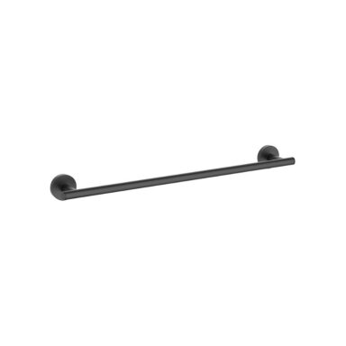 DECOR WALTHER pakabinamas rankšluosčio laikiklis BASIC 50 cm, juodas matinis DECOR WALTHER pakabinamas rankšluosčio laikiklis BASIC 50 cm, juodas matinis