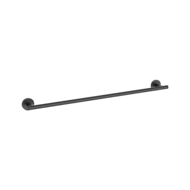 DECOR WALTHER pakabinamas rankšluosčio laikiklis BASIC 65 cm, juodas matinis DECOR WALTHER pakabinamas rankšluosčio laikiklis BASIC 65 cm, juodas matinis