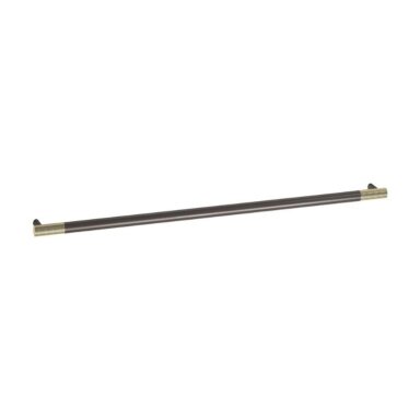 DECOR WALTHER pakabinamas rankšluosčio laikiklis CLUB 80 cm, Dark metal / matinis auksas