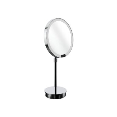DECOR WALTHER pastatomas kosmetinis veidrodis su LED apšvietimu JUST LOOK PLUS SR, chromas DECOR WALTHER pastatomas kosmetinis veidrodis su LED apšvietimu JUST LOOK PLUS SR, chromas