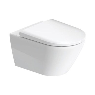 DURAVIT D-Neo pakabinamas WC puodas su dangčiu DURAVIT D-Neo pakabinamas WC puodas su dangčiu