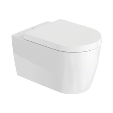 DURAVIT ME by Starck pakabinamas WC puodas su dangčiu DURAVIT ME by Starck pakabinamas WC puodas su dangčiu