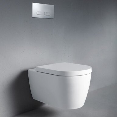 DURAVIT ME by Starck pakabinamas WC puodas su dangčiu DURAVIT ME by Starck pakabinamas WC puodas su dangčiu