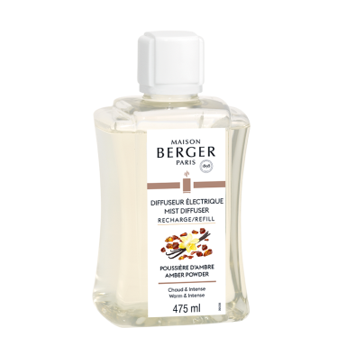 Elektrinio difuzoriaus Maison Berger kvapo papildymas Amber Powder 475 ml