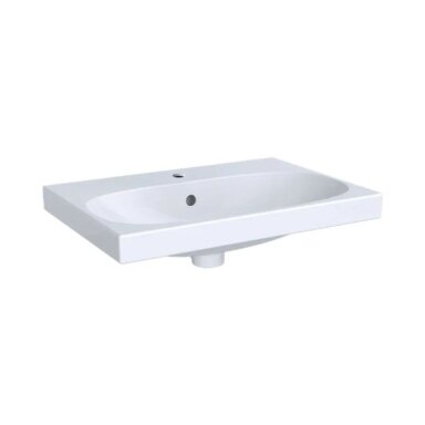 GEBERIT Acanto pakabinamas keraminis praustuvas 60 x 42 cm GEBERIT Acanto pakabinamas keraminis praustuvas 60 x 42 cm
