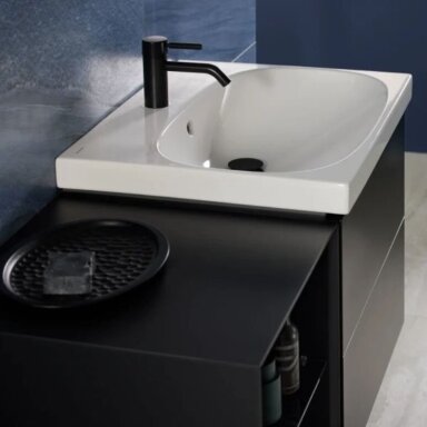 GEBERIT Acanto pakabinamas keraminis praustuvas 60 x 42 cm GEBERIT Acanto pakabinamas keraminis praustuvas 60 x 42 cm
