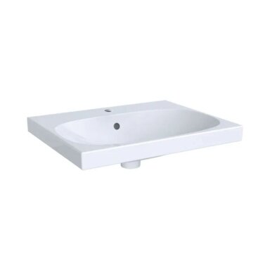 GEBERIT Acanto pakabinamas keraminis praustuvas 60 x 48 cm GEBERIT Acanto pakabinamas keraminis praustuvas 60 x 48 cm