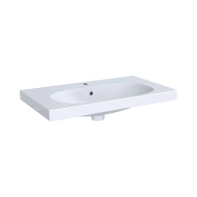 GEBERIT Acanto pakabinamas keraminis praustuvas 75 x 42 cm, su daiktų laikymo paviršiumi GEBERIT Acanto pakabinamas keraminis praustuvas 75 x 42 cm, su daiktų laikymo paviršiumi