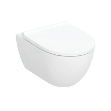 GEBERIT Acanto KeraTect pakabinamas WC puodas su Soft-Close dangčiu