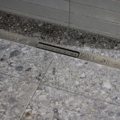 GEBERIT CleanLine30 dušo latakas su nerūdijančio plieno grotelėmis, 300-1100 mm GEBERIT CleanLine30 dušo latakas su nerūdijančio plieno grotelėmis, 300-1100 mm
