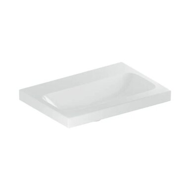 GEBERIT iCon Light pakabinamas keraminis praustuvas 60 x 42 cm GEBERIT iCon Light pakabinamas keraminis praustuvas 60 x 42 cm