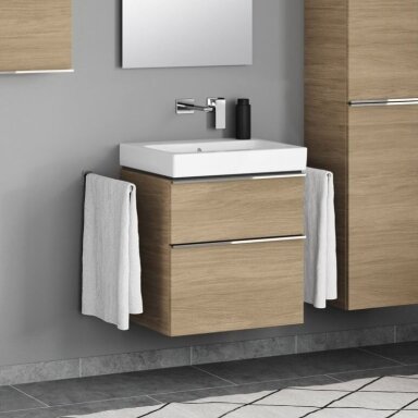 GEBERIT iCon Light pakabinamas keraminis praustuvas 60 x 42 cm GEBERIT iCon Light pakabinamas keraminis praustuvas 60 x 42 cm