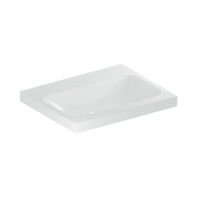 GEBERIT iCon Light pakabinamas keraminis praustuvas 60 x 48 cm GEBERIT iCon Light pakabinamas keraminis praustuvas 60 x 48 cm