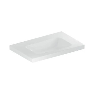 GEBERIT iCon Light pakabinamas keraminis praustuvas 75 x 48 cm, su daiktų laikymo paviršiumi GEBERIT iCon Light pakabinamas keraminis praustuvas 75 x 48 cm, su daiktų laikymo paviršiumi