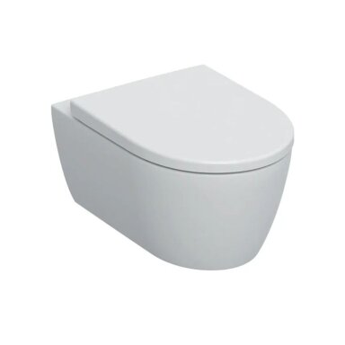 GEBERIT iCon pakabinamas WC puodas su Soft-Close dangčiu