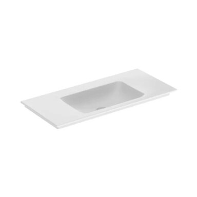 GEBERIT One baldinis praustuvas 105 x 48 cm, su vertikaliu nuotaku
