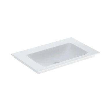 GEBERIT One baldinis praustuvas 75 x 48 cm, su vertikaliu nuotaku