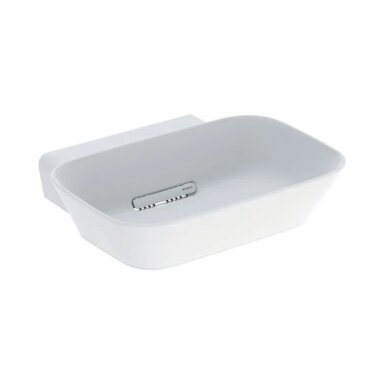 GEBERIT One keraminis praustuvas 50 x 42 cm, su horizontaliu nuotaku GEBERIT One keraminis praustuvas 50 x 42 cm, su horizontaliu nuotaku