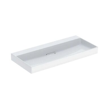 GEBERIT One pakabinamas keraminis praustuvas 105 x 48 cm, su horizontaliu nuotaku GEBERIT One pakabinamas keraminis praustuvas 105 x 48 cm, su horizontaliu nuotaku