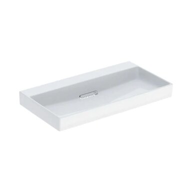 GEBERIT One pakabinamas keraminis praustuvas 90 x 48 cm, su horizontaliu nuotaku GEBERIT One pakabinamas keraminis praustuvas 90 x 48 cm, su horizontaliu nuotaku