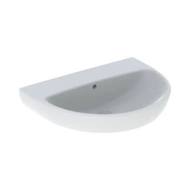 GEBERIT Selnova pakabinamas keraminis praustuvas 65 x 50 cm GEBERIT Selnova pakabinamas keraminis praustuvas 65 x 50 cm