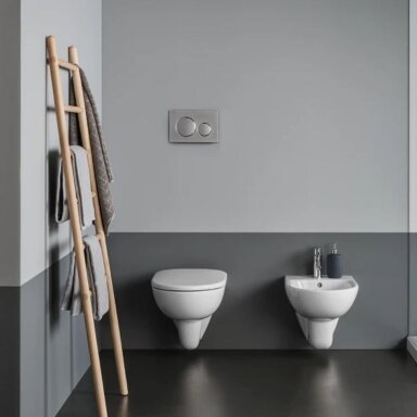 GEBERIT Selnova pakabinamas WC puodas su Soft-Close dangčiu