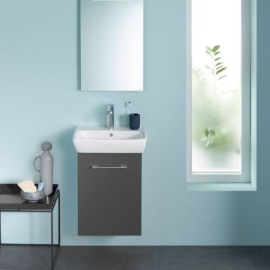 GEBERIT Selnova Square keraminis praustuvas 45 x 35 cm GEBERIT Selnova Square keraminis praustuvas 45 x 35 cm