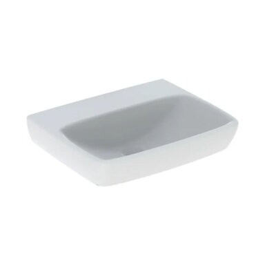 GEBERIT Selnova Square pakabinamas keraminis praustuvas 55 x 44 cm GEBERIT Selnova Square pakabinamas keraminis praustuvas 55 x 44 cm