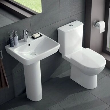 GEBERIT Selnova Square pakabinamas keraminis praustuvas 60 x 46 cm GEBERIT Selnova Square pakabinamas keraminis praustuvas 60 x 46 cm