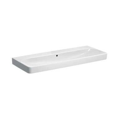 GEBERIT Smyle Square pakabinamas keraminis praustuvas 120 x 48 cm GEBERIT Smyle Square pakabinamas keraminis praustuvas 120 x 48 cm