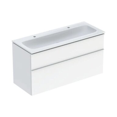 GEBERIT vonios baldų komplektas iCon 120 cm, baltas blizgus GEBERIT vonios baldų komplektas iCon 120 cm, baltas blizgus