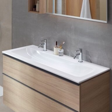 GEBERIT vonios baldų komplektas iCon 120 cm, baltas blizgus GEBERIT vonios baldų komplektas iCon 120 cm, baltas blizgus