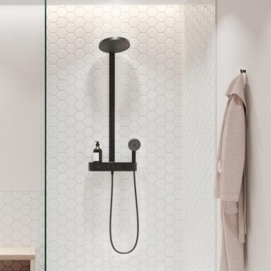 HANSGROHE Pulsify S 2jet termostinė dušo sistema, chromas