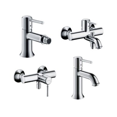 HANSGROHE Talis Classic maišytuvų komplektas, chromas