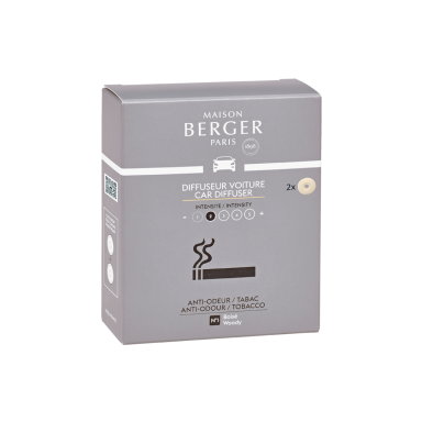 Maison Berger automobilio kvapo papildymas ANTI-ODOUR Tabacco