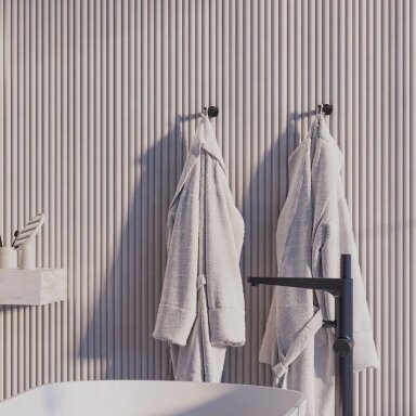 OMNIRES viengubas kabliukas MODERN PROJECT, antracitas