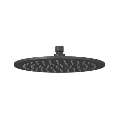 RAVAK apvali lietaus galva 25 cm, juoda matinė