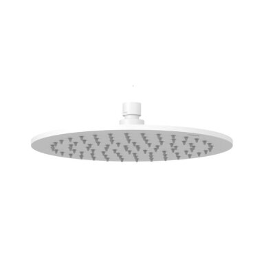 RAVAK apvali lietaus galva 25 cm, balta matinė