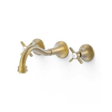 TRES Clasic potinkinis praustuvo maišytuvas 214 mm, matinis sendintas žalvaris TRES Clasic potinkinis praustuvo maišytuvas 214 mm, matinis sendintas žalvaris