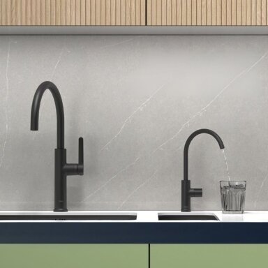 TRES Kitchen virtuvinis maišytuvas, chromas