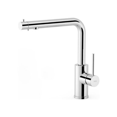 TRES Kitchen virtuvinis maišytuvas su vandens filtru, chromas