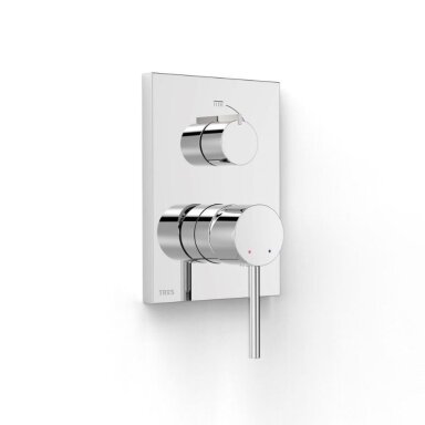 TRES Max potinkinės dušo sistemos komplektas, chromas TRES Max potinkinės dušo sistemos komplektas, chromas