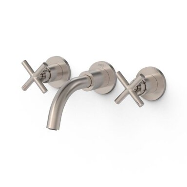 TRES Mont Blanc potinkinis praustuvo maišytuvas 148 mm, nerūdijantis plienas TRES Mont Blanc potinkinis praustuvo maišytuvas 148 mm, nerūdijantis plienas