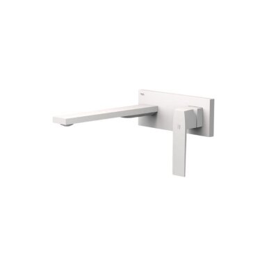 TRES Slim potinkinis praustuvo maišytuvas 240 mm, baltas matinis