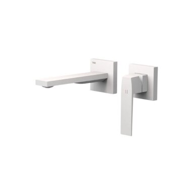TRES Slim potinkinis praustuvo maišytuvas 180 mm, baltas matinis