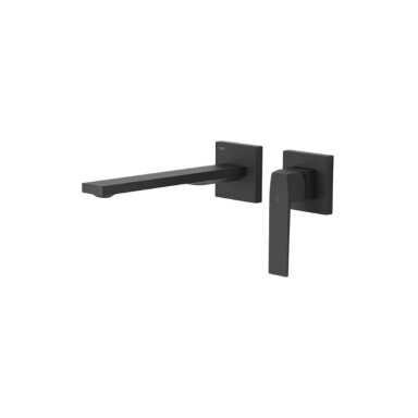 TRES Slim potinkinis praustuvo maišytuvas 240 mm, juodas matinis TRES Slim potinkinis praustuvo maišytuvas 240 mm, juodas matinis